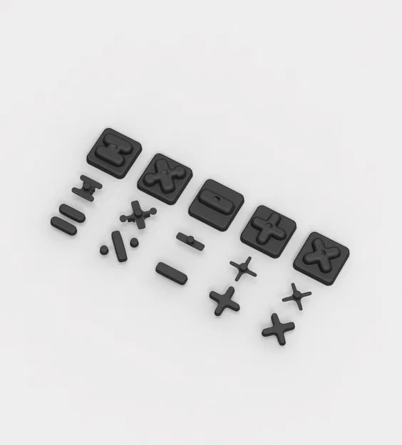 Khuôn tạo hình ký hiệu toán học bằng đất sét kèm tấm đẩy - Image 4