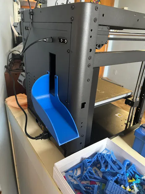 Máng hứng nhựa thừa cho Flashforge Adventurer 5M (Poop Shoot) - Image 1