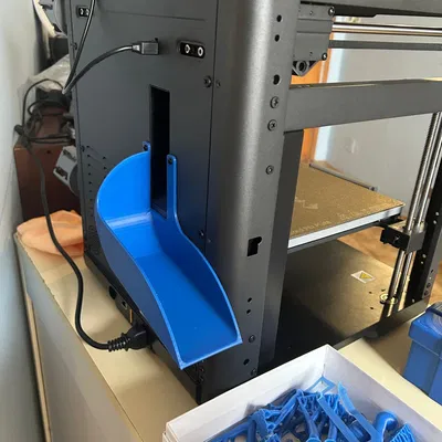 Máng hứng nhựa thừa cho Flashforge Adventurer 5M (Poop Shoot)