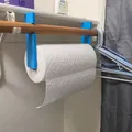 Giá Treo Khăn Giấy - Dùng Cho Thanh Treo Tủ - Thumbnail 3