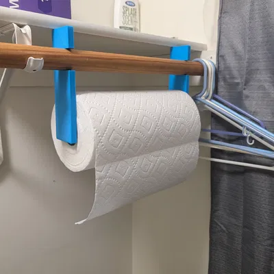 Giá Treo Khăn Giấy - Dùng Cho Thanh Treo Tủ