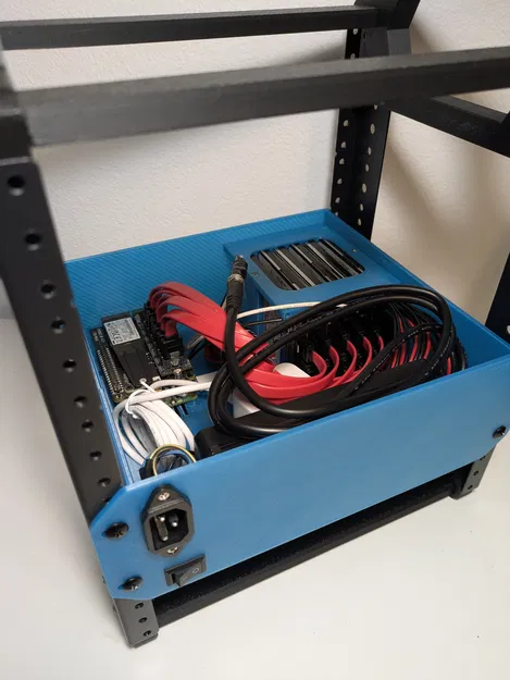 Đế khung 2U 10 inch cho bàn in 220x220mm - Image 1