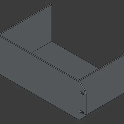 Đế khung 2U 10 inch cho bàn in 220x220mm