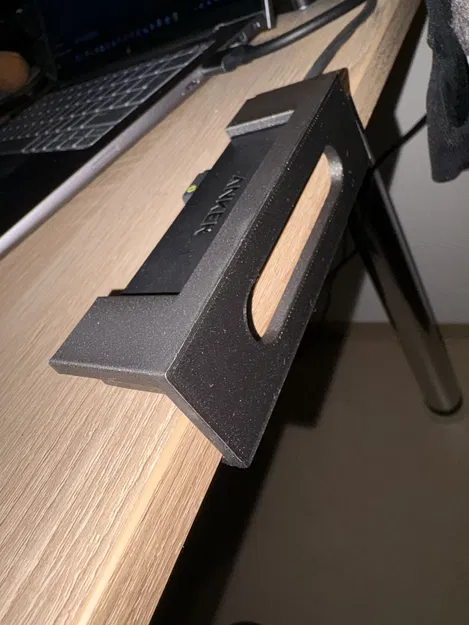 Giá treo hub USB Anker gắn bàn thông minh, không cần bắt vít - Image 2