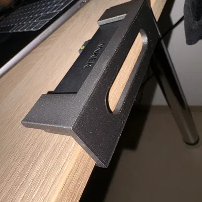 Giá treo hub USB Anker gắn bàn thông minh, không cần bắt vít