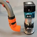 Đầu chuyển 75° - Từ máy phay Makita sang máy hút bụi - Thumbnail 4