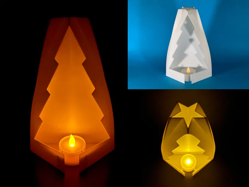 Cây thông Noel StarGlow - Đế nến trang trí ấn tượng - Image 1