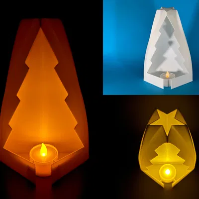 Cây thông Noel StarGlow - Đế nến trang trí ấn tượng