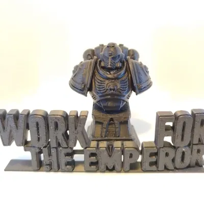 WORK FOR THE EMPEROR - Tượng trang trí bàn làm việc