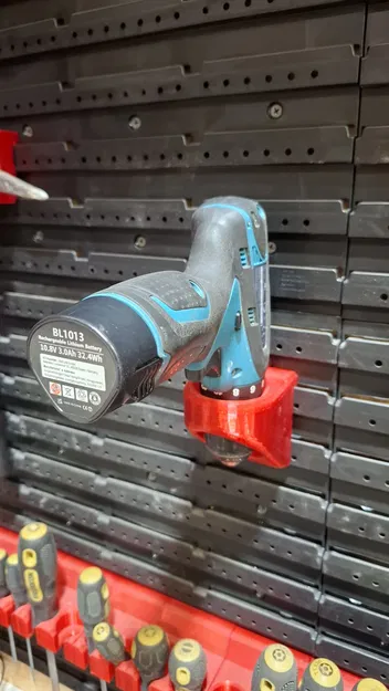 Giá treo máy khoan Makita 10.8V và pin cho bảng Allit ProfiPlus - Image 2