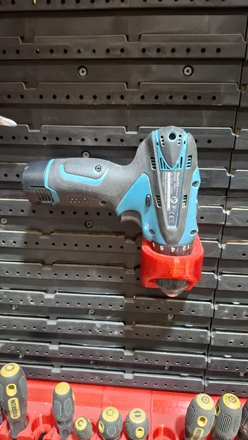 Giá treo máy khoan Makita 10.8V và pin cho bảng Allit ProfiPlus - Image 3