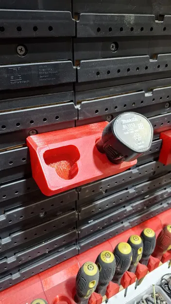 Giá treo máy khoan Makita 10.8V và pin cho bảng Allit ProfiPlus - Image 4