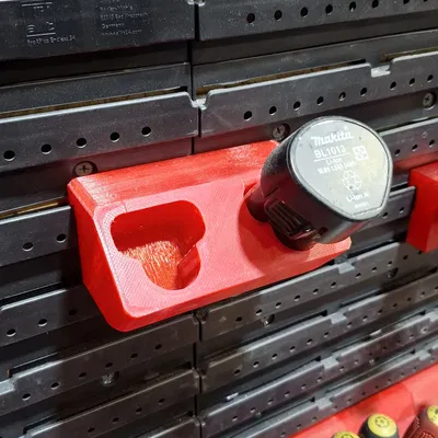 Giá treo máy khoan Makita 10.8V và pin cho bảng Allit ProfiPlus