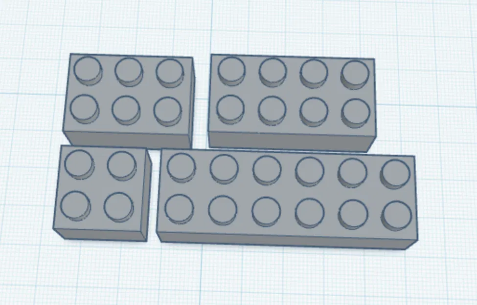 Bộ file 3D gạch lắp ráp Lego (Basic Lego Bricks) chất lượng cao - Image 3