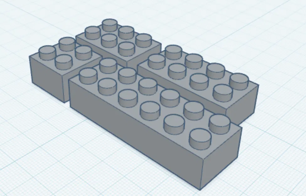 Bộ file 3D gạch lắp ráp Lego (Basic Lego Bricks) chất lượng cao - Image 4