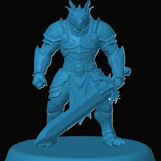 Dragonborn Fighter - Image 1