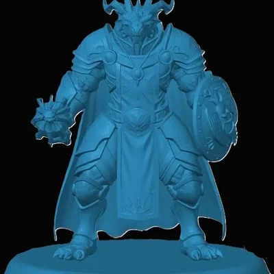 Mô hình Dragonborn Cleric