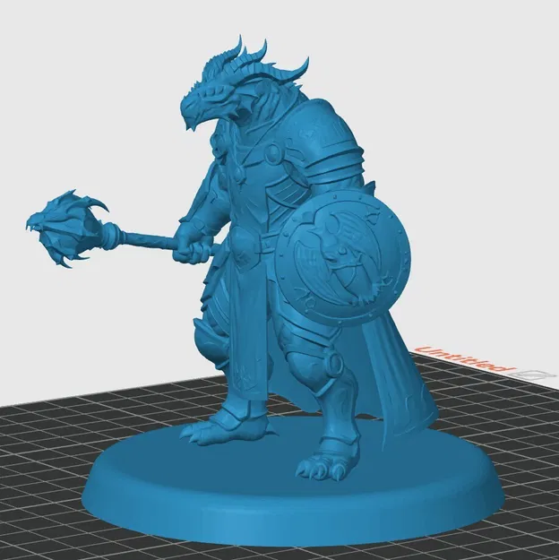 Mô hình Dragonborn Cleric - Image 2