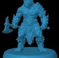 Mô hình Dragonborn Barbarian - Thumbnail 1