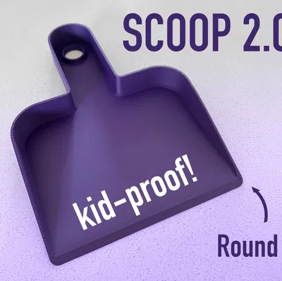 Scoop 2.0 - Chiếc xẻng xúc đa năng, bền bỉ và dễ in