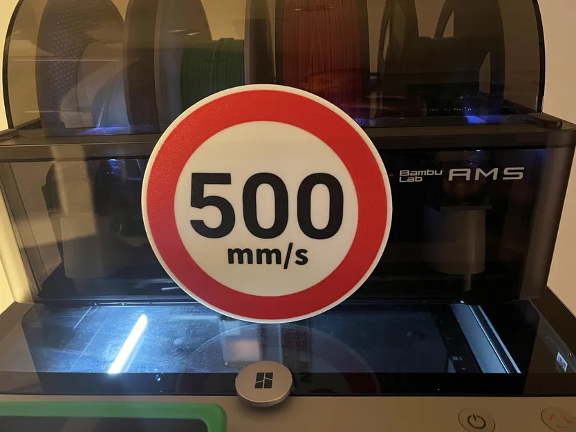 Biển báo giới hạn tốc độ 500 mm/s - Image 2