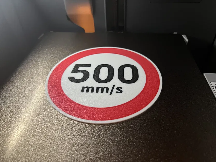 Biển báo giới hạn tốc độ 500 mm/s - Image 3