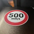 Biển báo giới hạn tốc độ 500 mm/s - Thumbnail 3