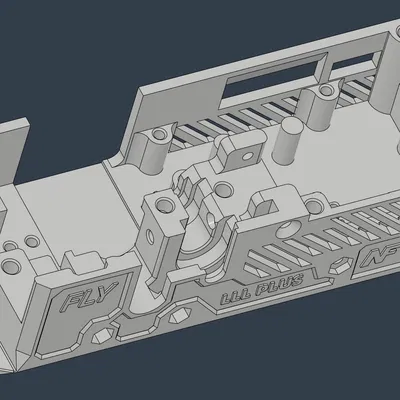 Ngàm gắn hông cho Mellow LLL Plus Filament Buffer trên nhôm 2020