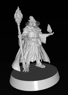 Mô hình Dragonborn Wizard - Image 1