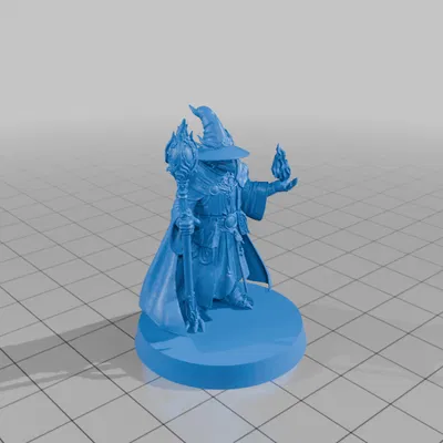 Mô hình Dragonborn Wizard