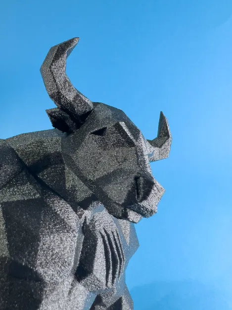 Mô hình Minotaur Low-Poly Huyền Thoại - Image 6