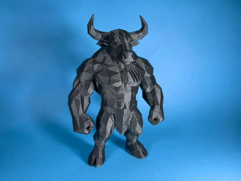 Mô hình Minotaur Low-Poly Huyền Thoại - Image 7