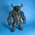 Mô hình Minotaur Low-Poly Huyền Thoại - Thumbnail 7