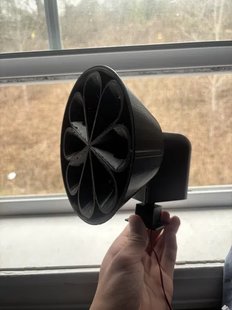 Mô hình 3D còi báo động ASC T-128 Tornado Siren chi tiết - Image 1