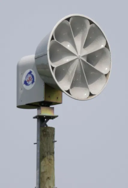 Mô hình 3D còi báo động ASC T-128 Tornado Siren chi tiết - Image 2