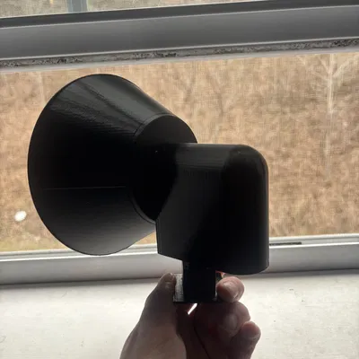 Mô hình 3D còi báo động ASC T-128 Tornado Siren chi tiết