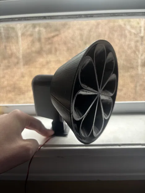 Mô hình 3D còi báo động ASC T-128 Tornado Siren chi tiết - Image 5