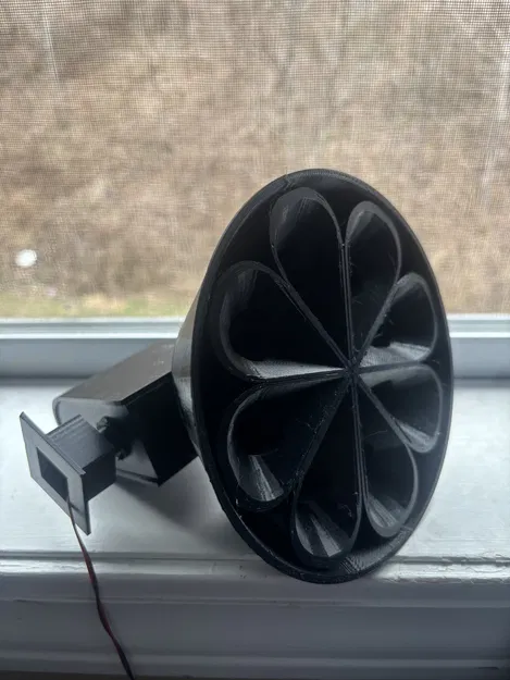 Mô hình 3D còi báo động ASC T-128 Tornado Siren chi tiết - Image 9