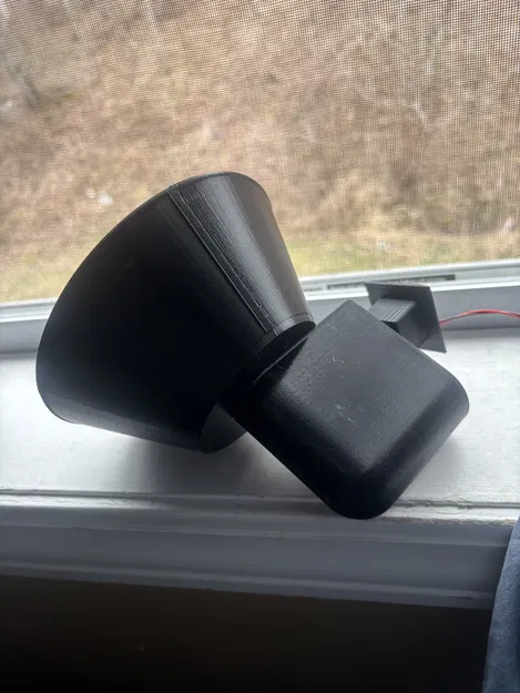 Mô hình 3D còi báo động ASC T-128 Tornado Siren chi tiết - Image 10