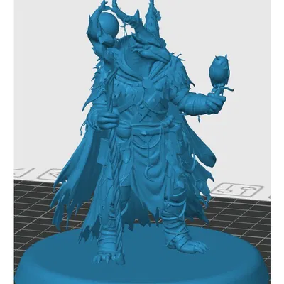 Dragonborn Druid - Mẫu nhân vật độc đáo cho game RPG