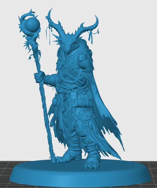 Dragonborn Druid - Mẫu nhân vật độc đáo cho game RPG - Image 3