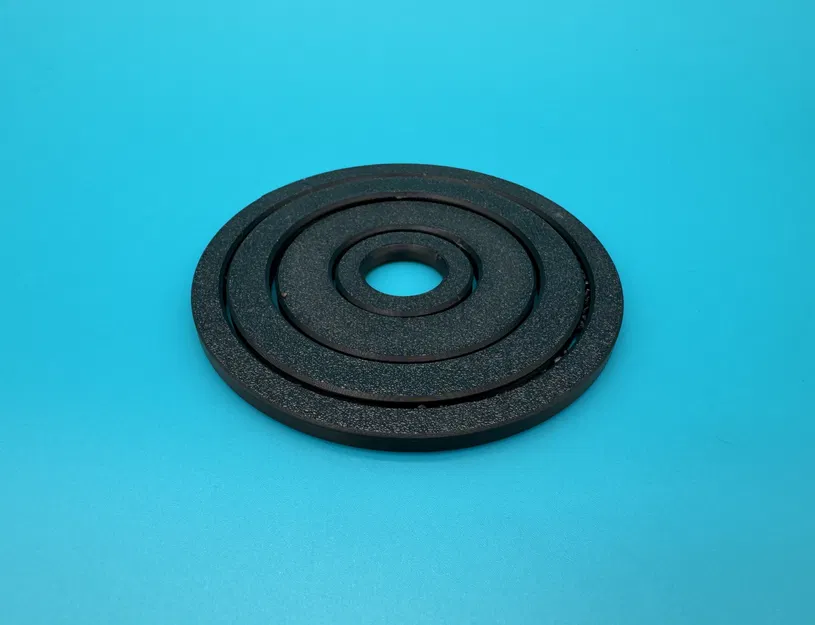 Miếng lót ly Fidget Spinner sáng tạo cho bàn làm việc - Image 4