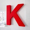 Chữ K Màu Đỏ - Điểm Nhấn Tinh Tế Cho Gian Bếp Của Bạn - Thumbnail 1