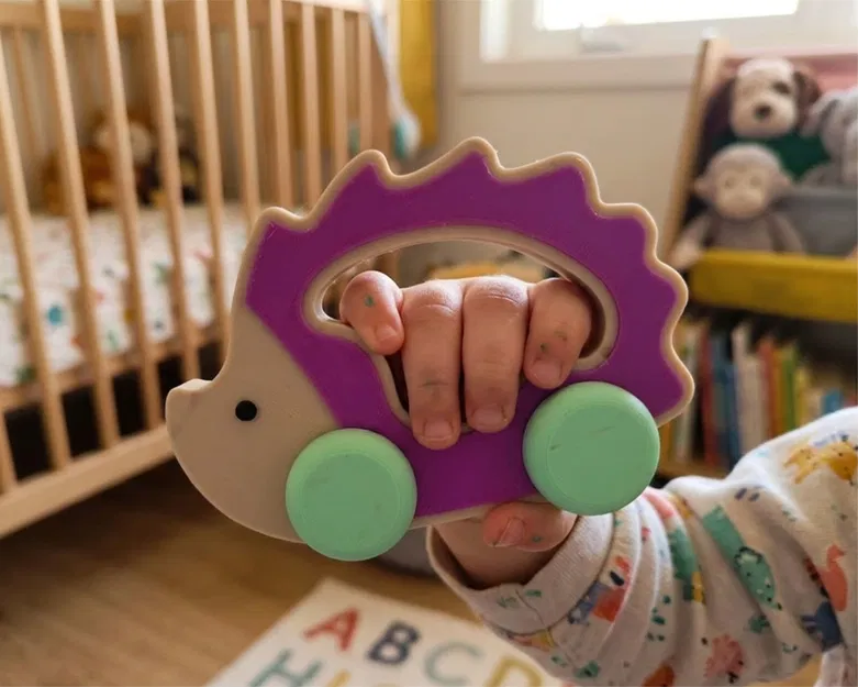 Chú Nhím Cảm Giác Biết Lăn – Đồ Chơi Montessori Độc Đáo - Image 1