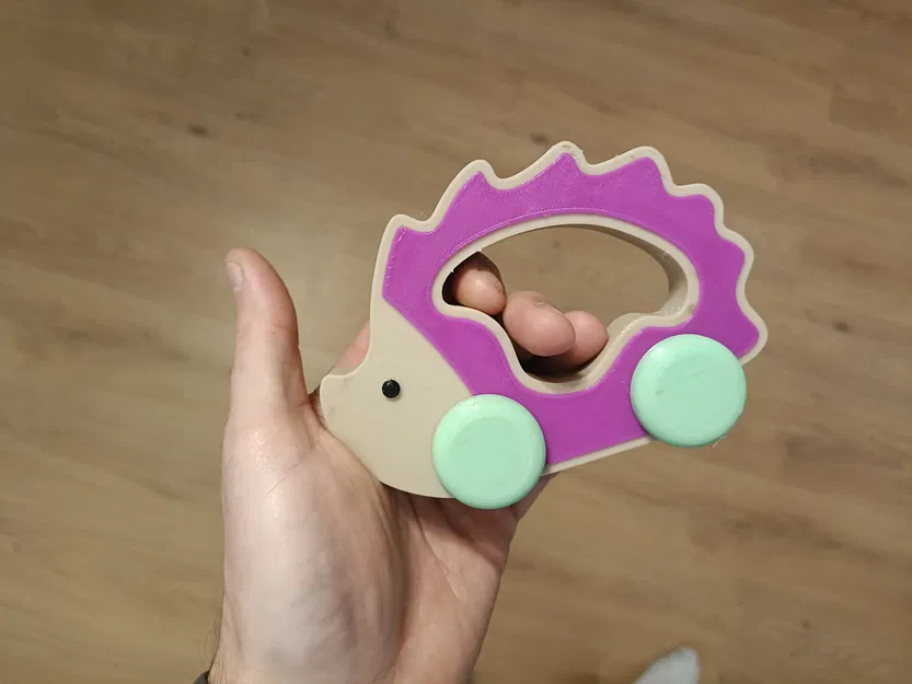 Chú Nhím Cảm Giác Biết Lăn – Đồ Chơi Montessori Độc Đáo - Image 2