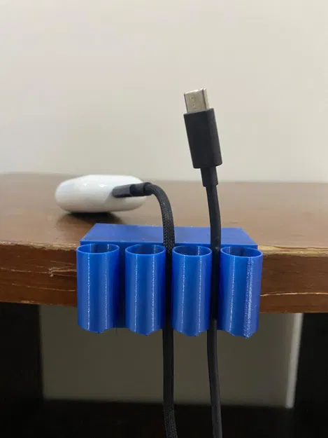 Kẹp giữ dây cáp gắn cạnh bàn & tủ đầu giường - Image 2