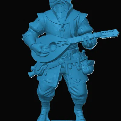Mô hình Dragonborn Bard