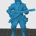 Mô hình Dragonborn Bard - Thumbnail 2