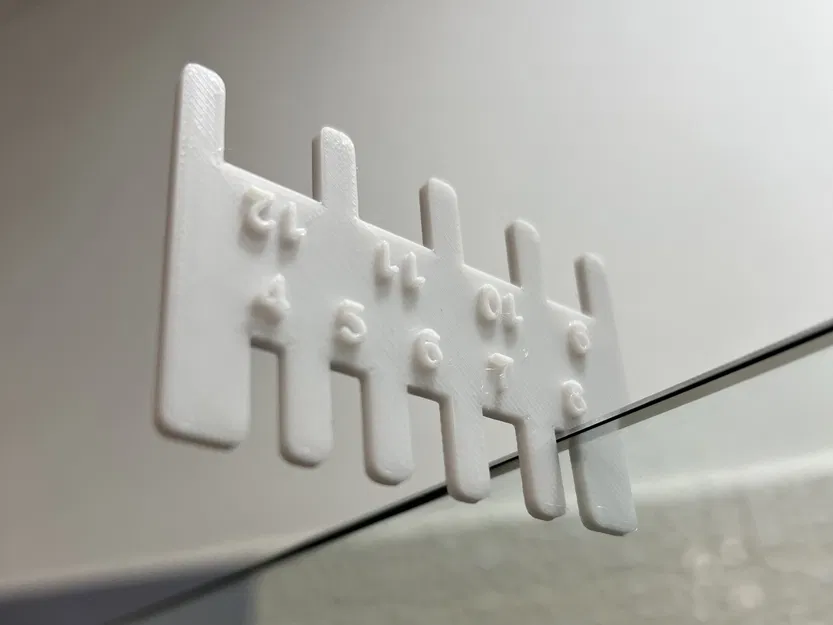 Thước đo độ dày kính phòng tắm (Shower Glass Thickness Gauge) - Image 1