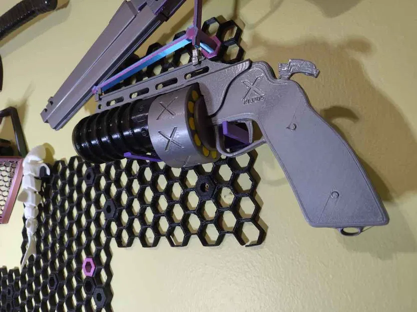 Đế treo mô hình súng Stanley cho Honeycomb Storage Wall - Image 1